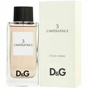 3 L'Imperatrice by Dolce & Gabbana D&G 3.3 / 3.4 oz EDT Perfume for Women NiB