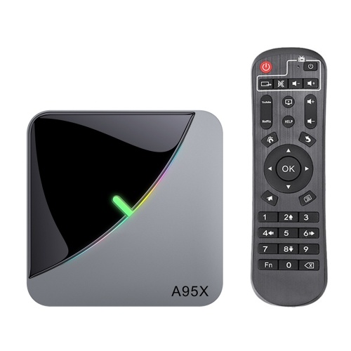 A95X F3 AIR Smart TV Box Android 9.0 8K Decoding UHD 4K 75fps Media Player Amlogic S905X3 2GB/16GB 2.4G/5G WiFi BT4.2 100M LAN RGB Light