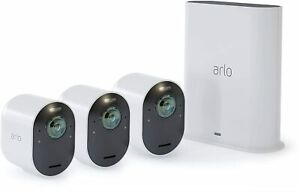Arlo VMS5340-100NAR Ultra 4K UHD Wire-Free 3 Camera System Certified Refurbished
