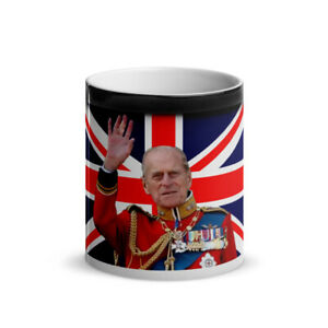 Prince Philip Duke of Edinburgh Commemorative Glossy Magic Mug