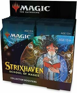 Strixhaven Collector Booster Box 12 ct. NEW AND SEALED STX MTG ships by 4/23