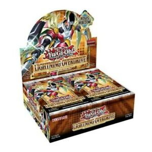 Yugioh Lightning Overdrive Factory Sealed Booster Box 1st Edition Presale 6/03!