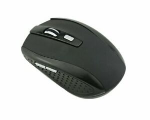 Black Wireless Mouse Optical USB Laptop PC Computer 2.4GHZ DPI