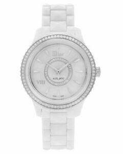 Dior Dior Viii Diamond Ceramic Automatic Ladies Watch CD1245E9C001, MSRP $13,900