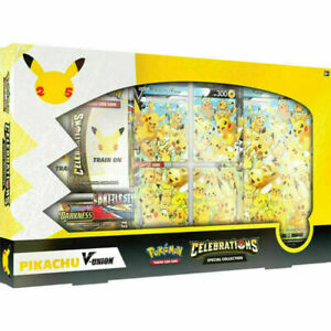 Pokemon TCG Celebrations Special Collection Pikachu V Union Box sealed ship 10-8