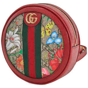 Gucci Ophidia GG Flora Mini Backpack In Red 598661 92YBC 8722