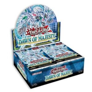 Yugioh Dawn of Majesty 1st Edition Booster Box New Factory Sealed SHIPS 8/12