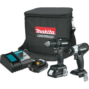 Makita CX200RB 18V LXT Li-Ion 2-Tool Combo Kit (2 Ah) New