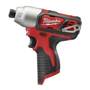 Milwaukee M12 1/4" Hex Impact Driver (Tool Only) 2462-80 Certified Refurbished