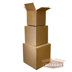 100 8x6x5 Corrugated Shipping Boxes - 100 Boxes