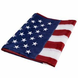 3'x5' ft American Flag Sewn Stripes Embroidered Stars Brass Grommets USA US U.S.