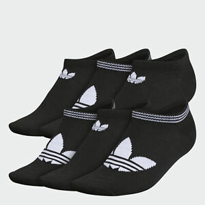 adidas Originals Trefoil Superlite No-Show Socks 6 Pairs Women's