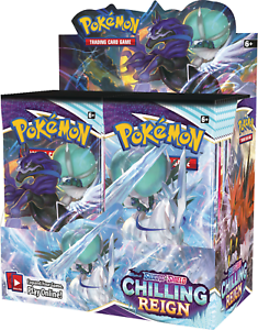 Chilling Reign 36 ct. Booster Box Sword & Shield Pokemon TCG NEW SEALED 6/18