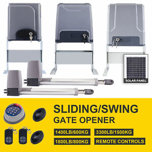 CO-Z Automatic Sliding Gate Opener 1400lb/3300lb Driveway Remote Control