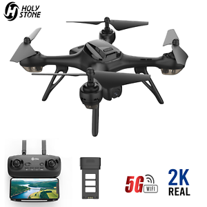 Holy Stone HS130D GPS FPV Drone with 2K HD Camera 5G RC Quadcopter 2 Batteries
