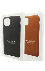 Leather Case for the Apple Iphone 11 Pro Max 6.5" Authentic OEM In Retail