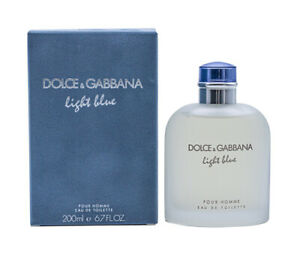 Light Blue by Dolce & Gabbana D&G 6.7 oz EDT Cologne for Men New In Box