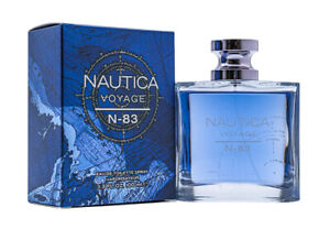Nautica Voyage N-83 by Nautica 3.4 oz EDT Cologne for Men New In Box
