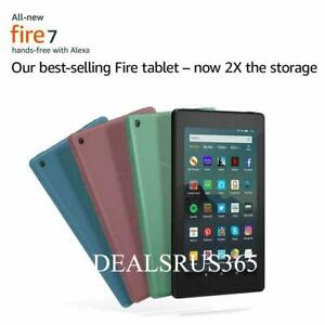 NEW Amazon Fire 7 Tablet With Alexa 7" Display 16 GB 9th Generation - ALL COLORS