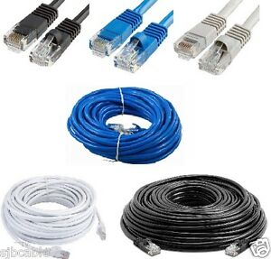 New Cat5 CAT5e Rj45 Ethernet Internet LAN Network Patch Cable Cord Modem Router