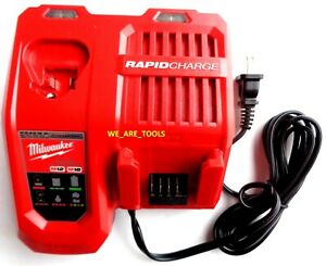 NEW GENUINE RAPID Milwaukee 48-59-1808 Charger M12, M18 18 Volt 12 Volt, 18 Volt