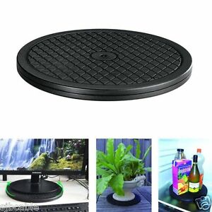New Multipurpose 10" Rotating Turntable Lazy Susan 65lbs 360 Swivel Home Kitchen