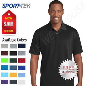 NEW Sport-Tek Mens Cool Dry Fit Wicking Performance Golf Polo T-Shirt ST640