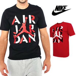 Nike Air Jordan Men's Cotton Active Short Sleeve T Shirt Jumpman Graphic Logo