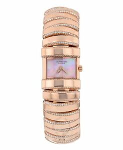 Parmigiani Fleurier Boa 18k Rose Gold Bracelet Diamond Ladies Watch PFA160