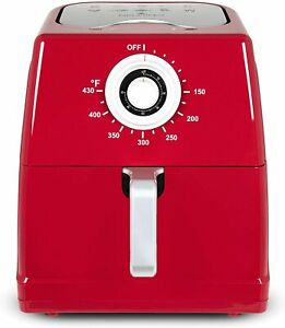 Paula Deen PDAF8TX-2RR 8.5QT 1700 Watt Large Air Fryer Rapid Air Circulation Red