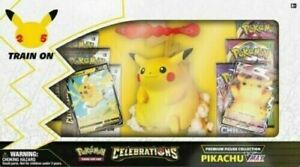 Pikachu VMAX Figure Premium Collection Pokemon Celebrations TCG NEW SEALED