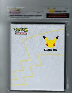 Pokemon 25th Anniversary First Partner Collector's Binder SEALED w/Pikachu