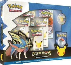 Pokemon Celebrations Deluxe Pin Collection Factory Sealed Box SHIPPED 10/8