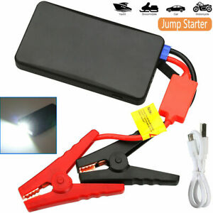 Portable Mini Slim 20000mAh Car Jump Starter Engine Battery Charger Power Bank