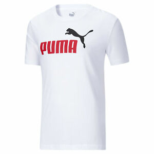 PUMA Men's Essentials 2 Logo Tee