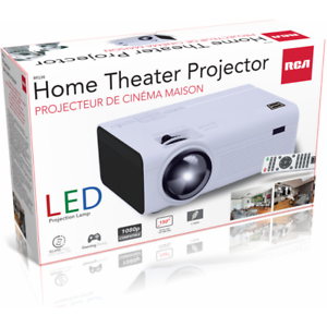 RCA Projector 2000 Lumens 480p, 1080P compatible 150" Picture Size - RPJ136