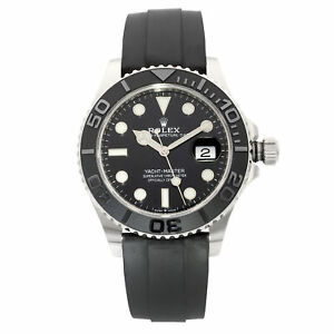 Rolex Yacht-Master 42mm White Gold Black Dial Automatic Mens Watch 226659