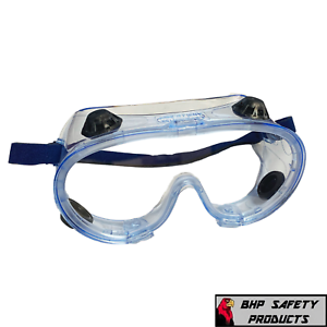 Safety Goggles Over Glasses Lab Work Eye Protective Eyewear Clear Lens 1/Pair