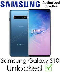 Samsung Galaxy S10 Blue Sprint AT&T T-Mobile Verizon Factory Unlocked OPEN BOX