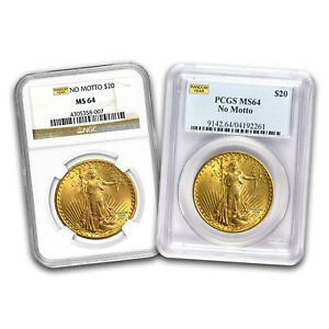 SPECIAL PRICE! Saint-Gaudens Gold Double Eagle MS-64 NGC/ PCGS (Random)