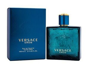 Versace Eros by Gianni Versace 3.4 oz EDT Cologne for Men New In Box