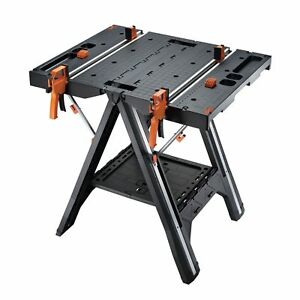 WORX WX051 Pegasus Folding Work Table & Sawhorse - Certified Refurbished