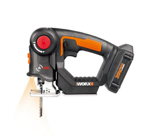 WORX WX550L Axis 20V PowerShare Cordless Reciprocating & Jig Saw