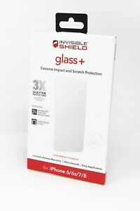 ZAGG Invisible Shield Glass+ Screen Protector for iPhone SE 2020 iPhone 8/7/6s/6