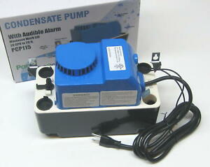 Air Conditioning Condensate Removal Pump with Safety Switch and Alarm 20’ Lift