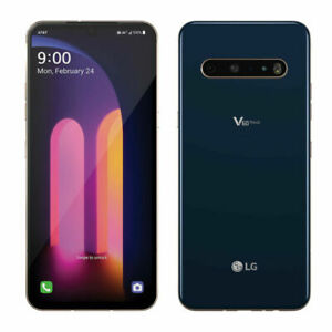 Brand New LG V60 ThinQ 5G LM-V600AM 128GB Blue GSM AT&T GSM Unlocked Smartphone