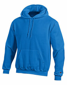 Champion Sweatshirt Hoodie Fleece Pullover Eco Double Dry Wicking Comfortable