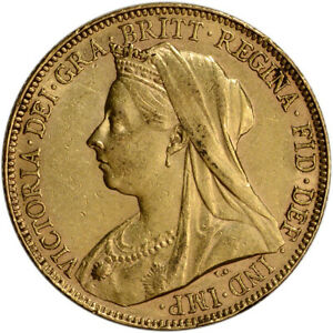 Great Britain Gold Sovereign (.2354 oz) - Victoria Matron - Avg Circ Random Date