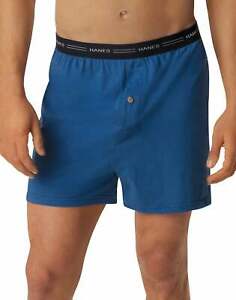 Hanes Men's TAGLESS ComfortSoft Knit Boxer Comfort Flex Waistband 5Pk Underwear