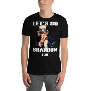 Let's Go Brandon Joe Biden Funny Humor T shirt Trump 2024 Political Shirts FJB